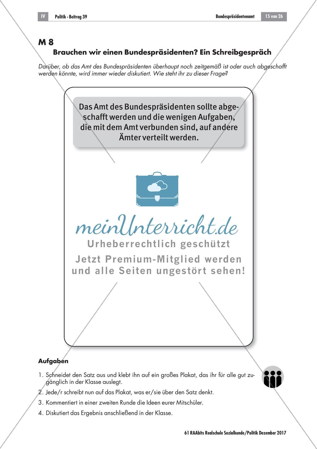 Das Bundespräsidentenamt Preview 9