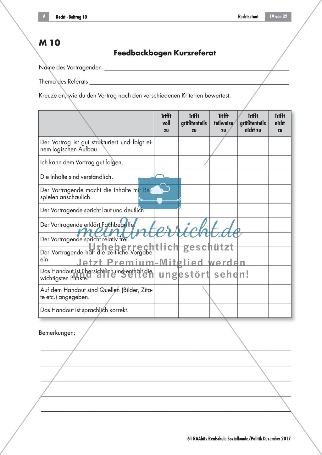 Verstehen rechtsstaatlicher Prinzipien Preview 13