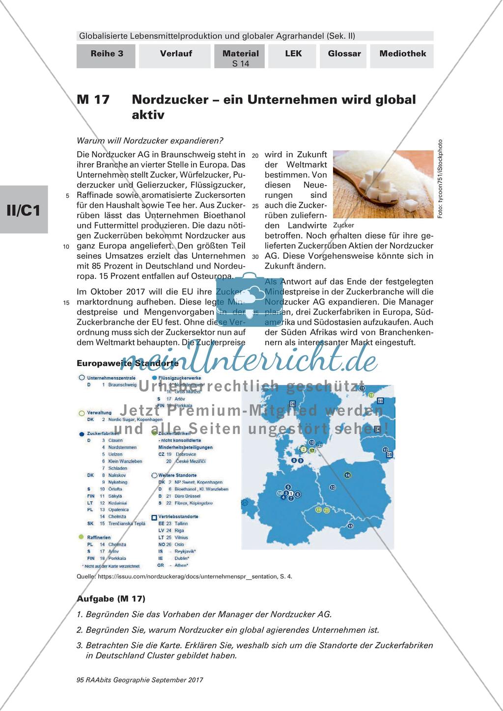 Globalisierte Lebensmittelproduktion und globaler Agrarhandel Preview 5