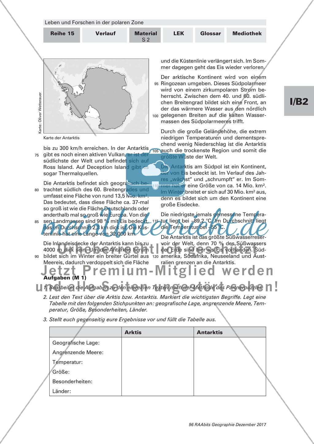 Die Tier- und Pflanzenwelt in der Arktis und Antarktis Preview 2