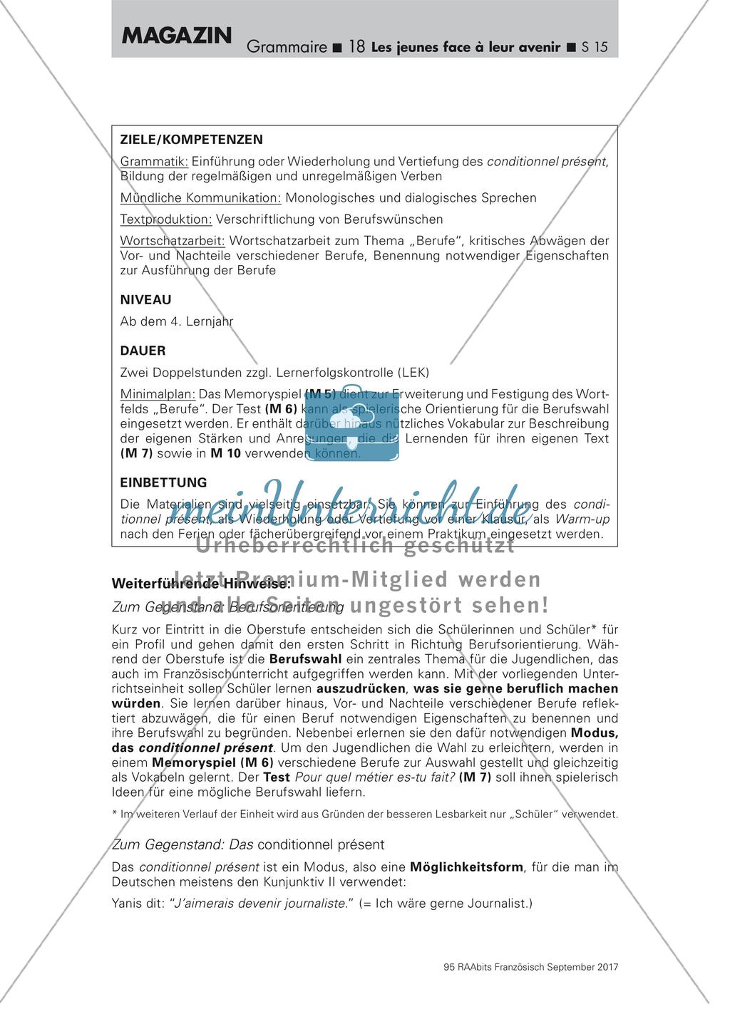 Das Conditionnel Présent Preview 15