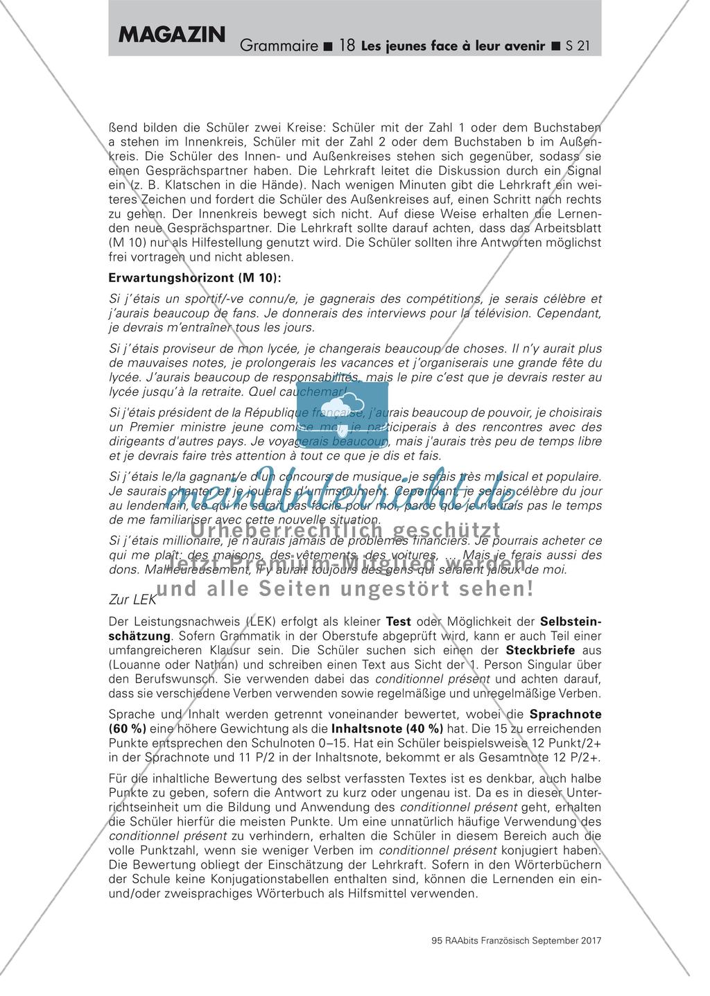 Das Conditionnel Présent Preview 21