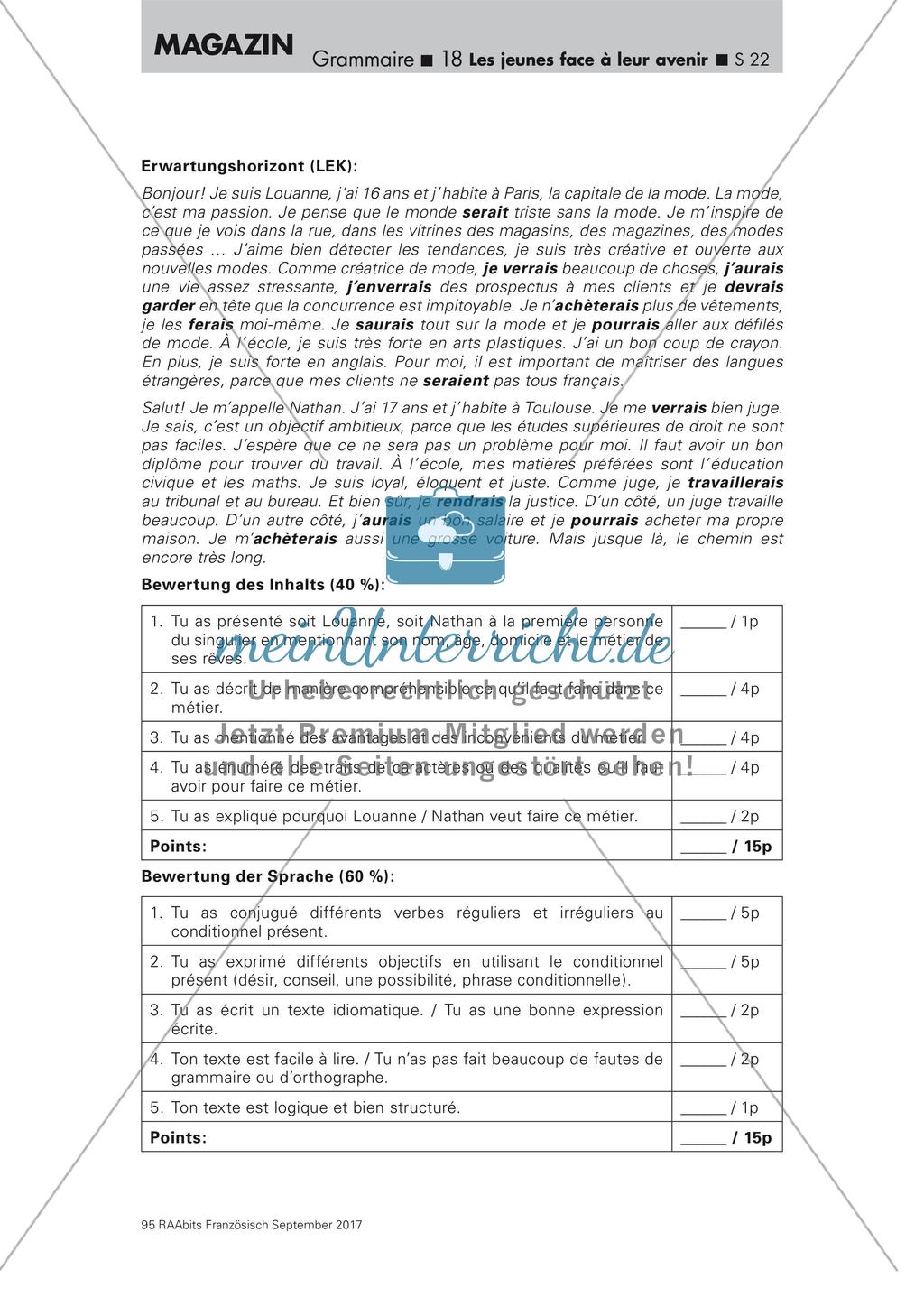 Das Conditionnel Présent Preview 22