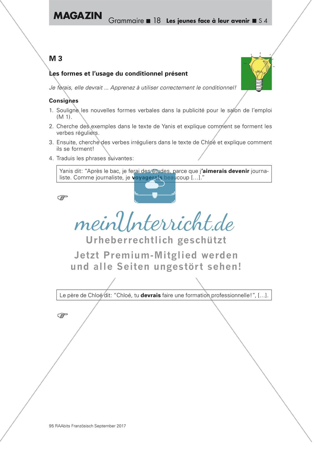 Das Conditionnel Présent Preview 4