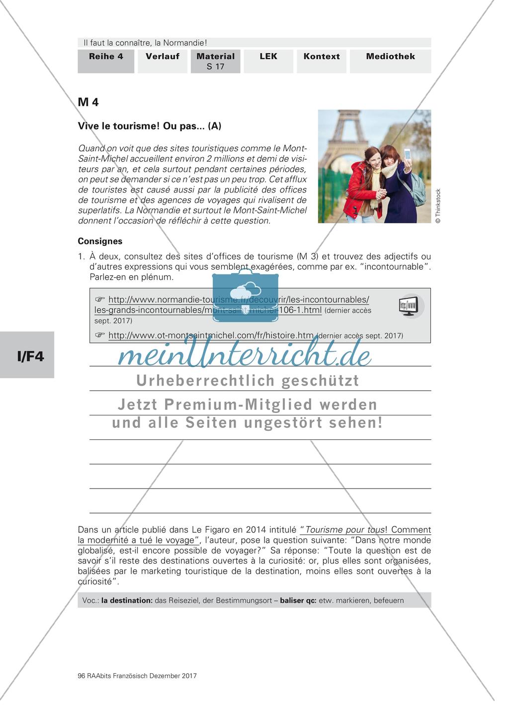Normandie: Tourismus und Gastronomie Preview 1
