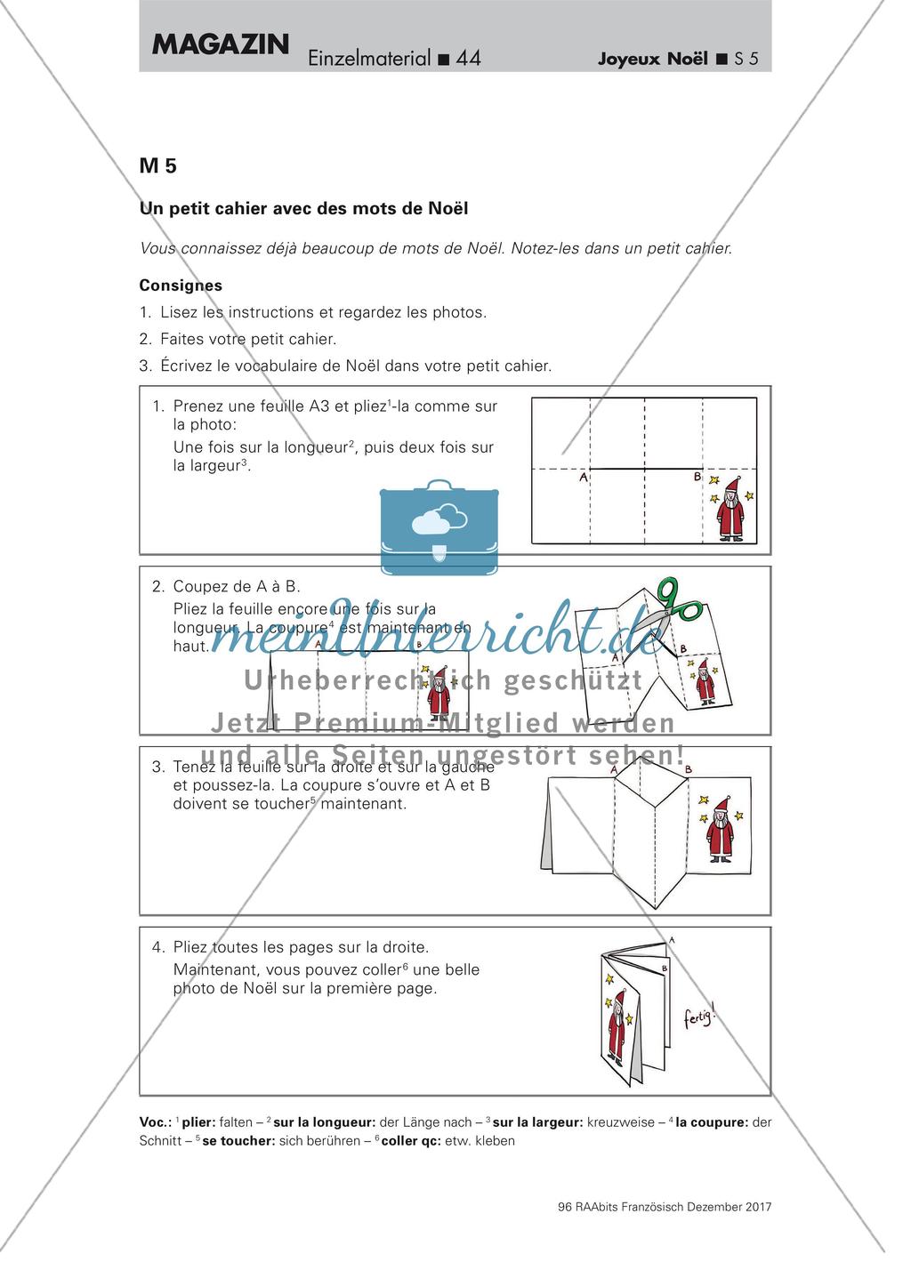 Wörterbucharbeit: Weihnachten Preview 5