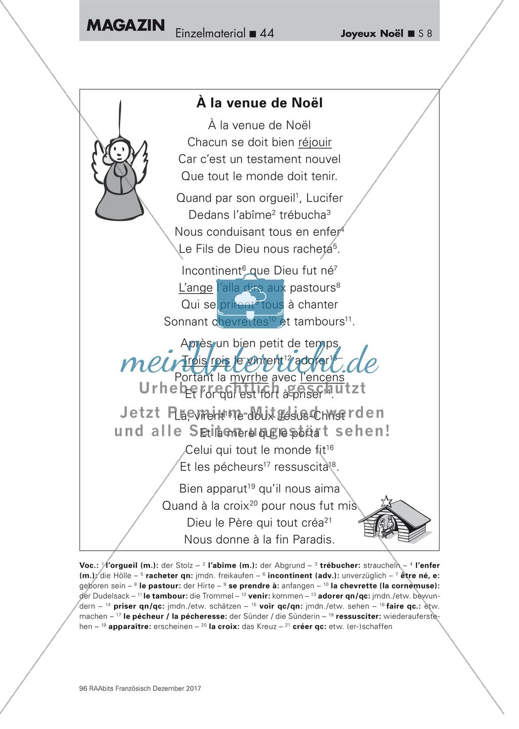 Wörterbucharbeit: Weihnachten Preview 8