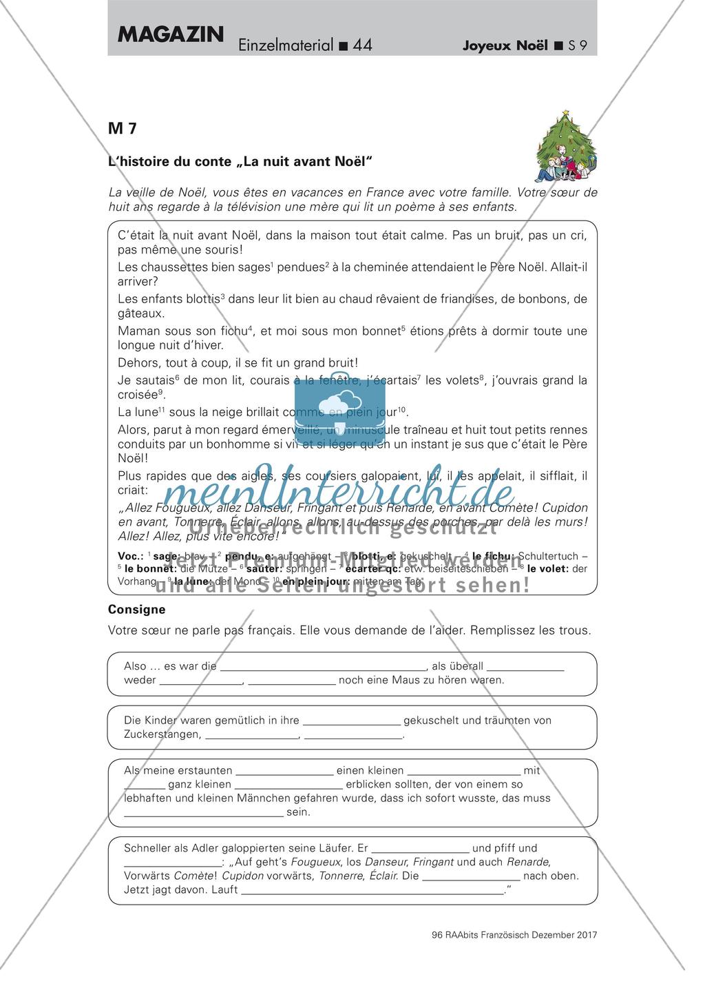 Wörterbucharbeit: Weihnachten Preview 9