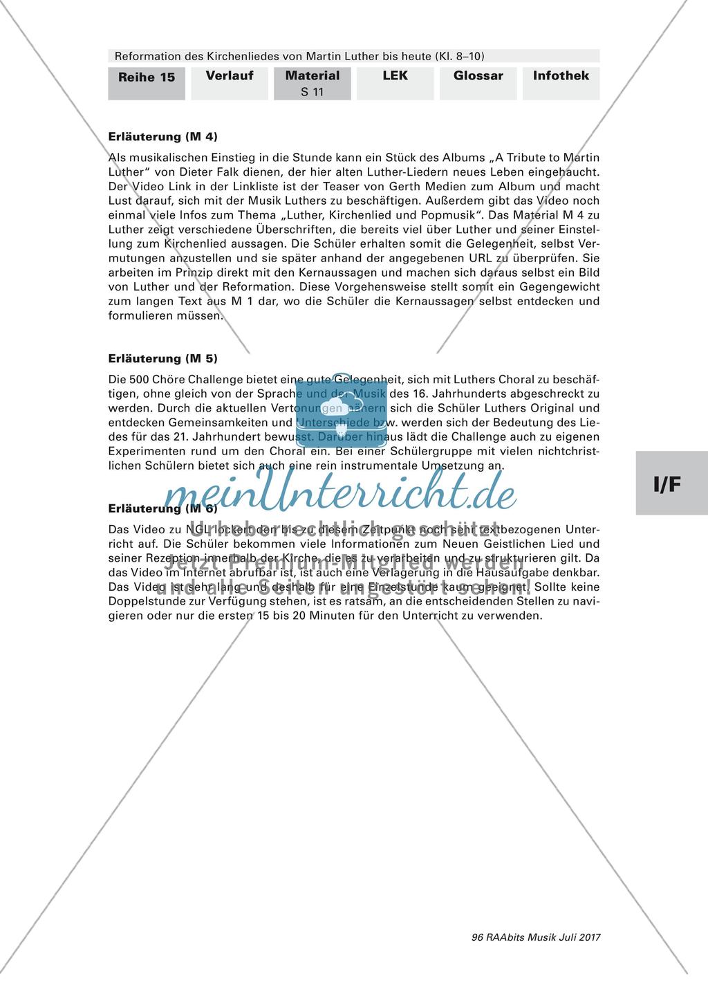 Kirchenlieder: von Luther bis heute Preview 10