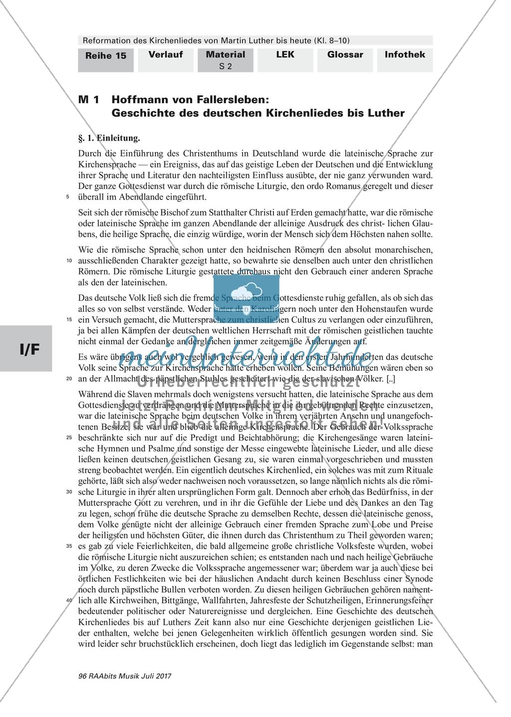 Kirchenlieder: von Luther bis heute Preview 1
