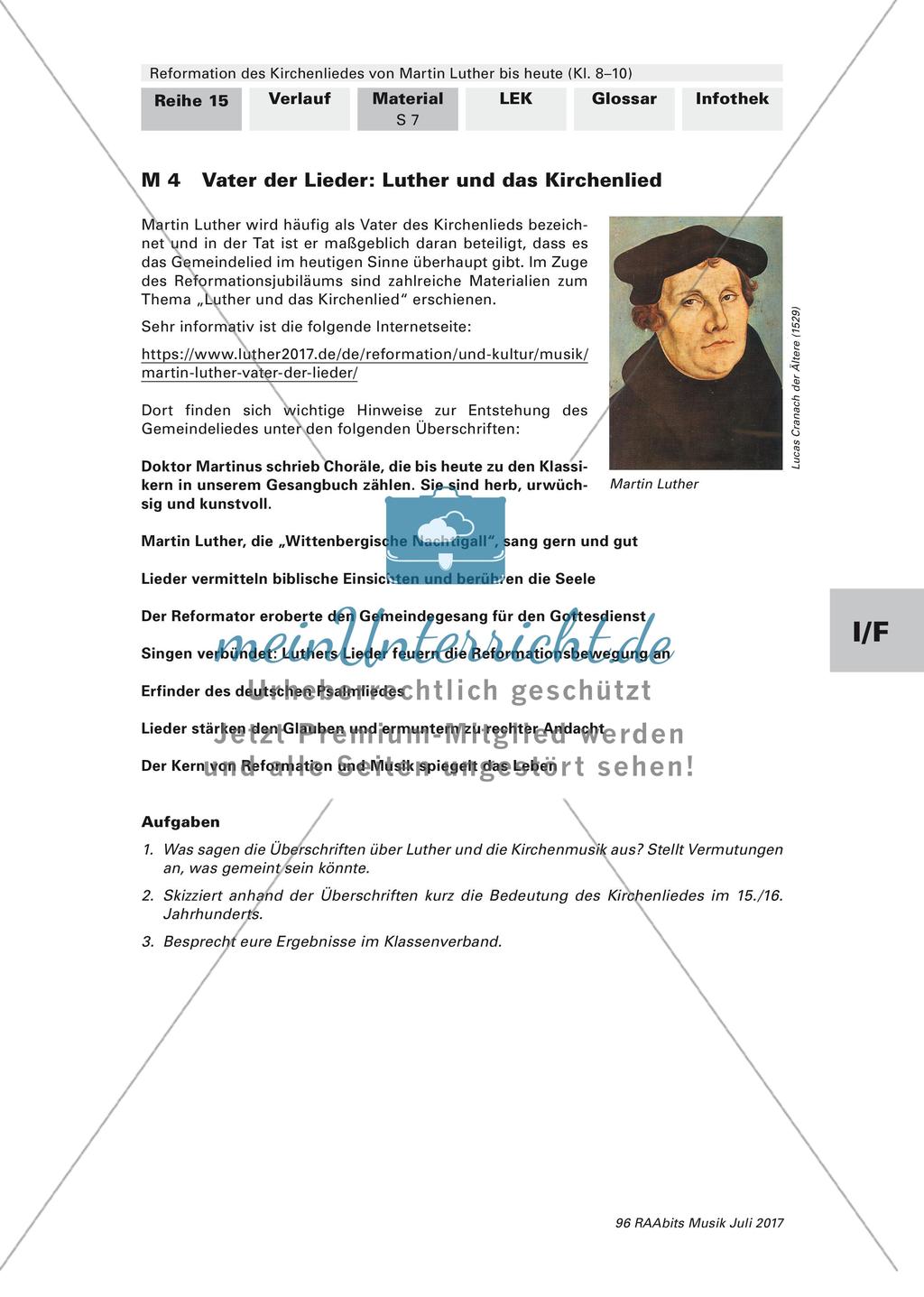 Kirchenlieder: von Luther bis heute Preview 6