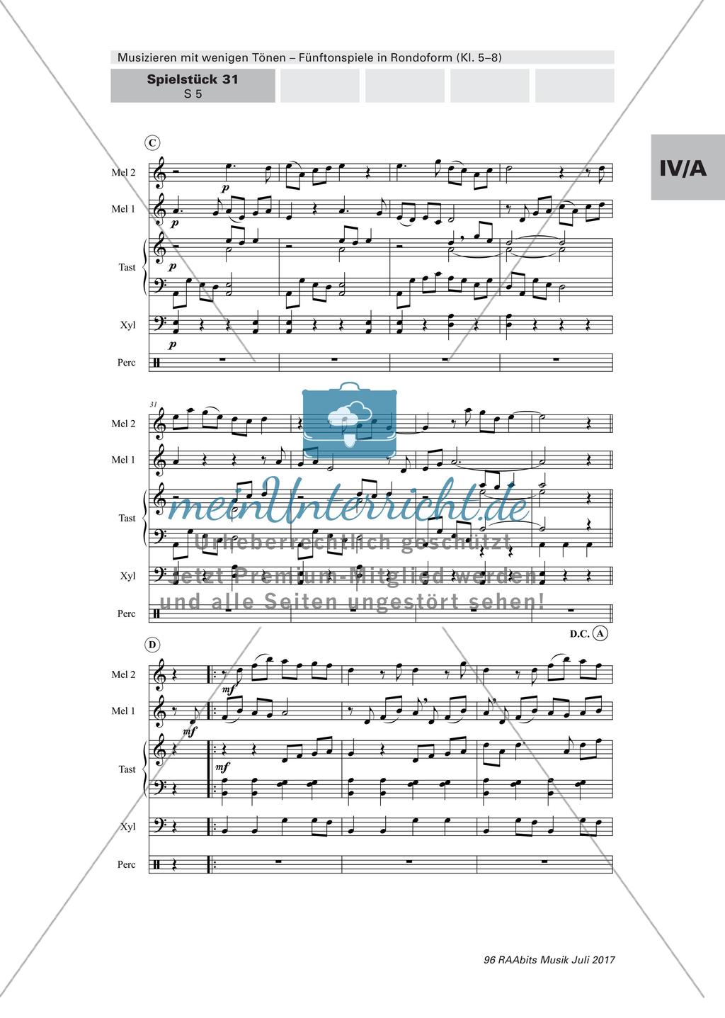 Pentatonik: Rondo Preview 5