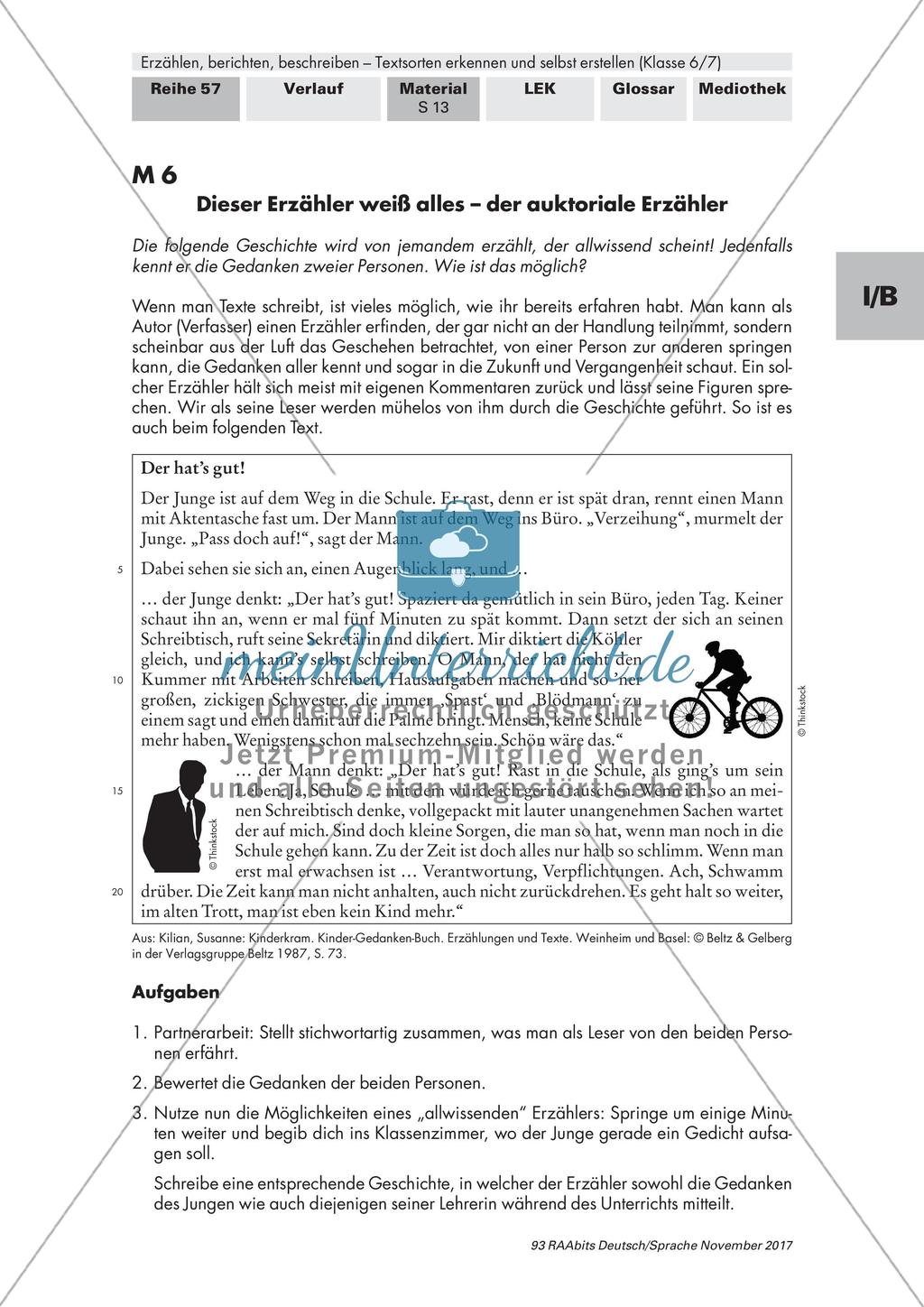 Erstellen und Erkennen von Textsorten: Gedicht, Personenbeschreibung, Märchen, Erzählung Preview 13