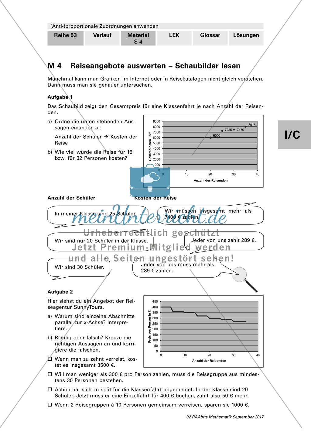 Zuordnungsbegriff und Quotientengleichheit bei Proportionalität Preview 4