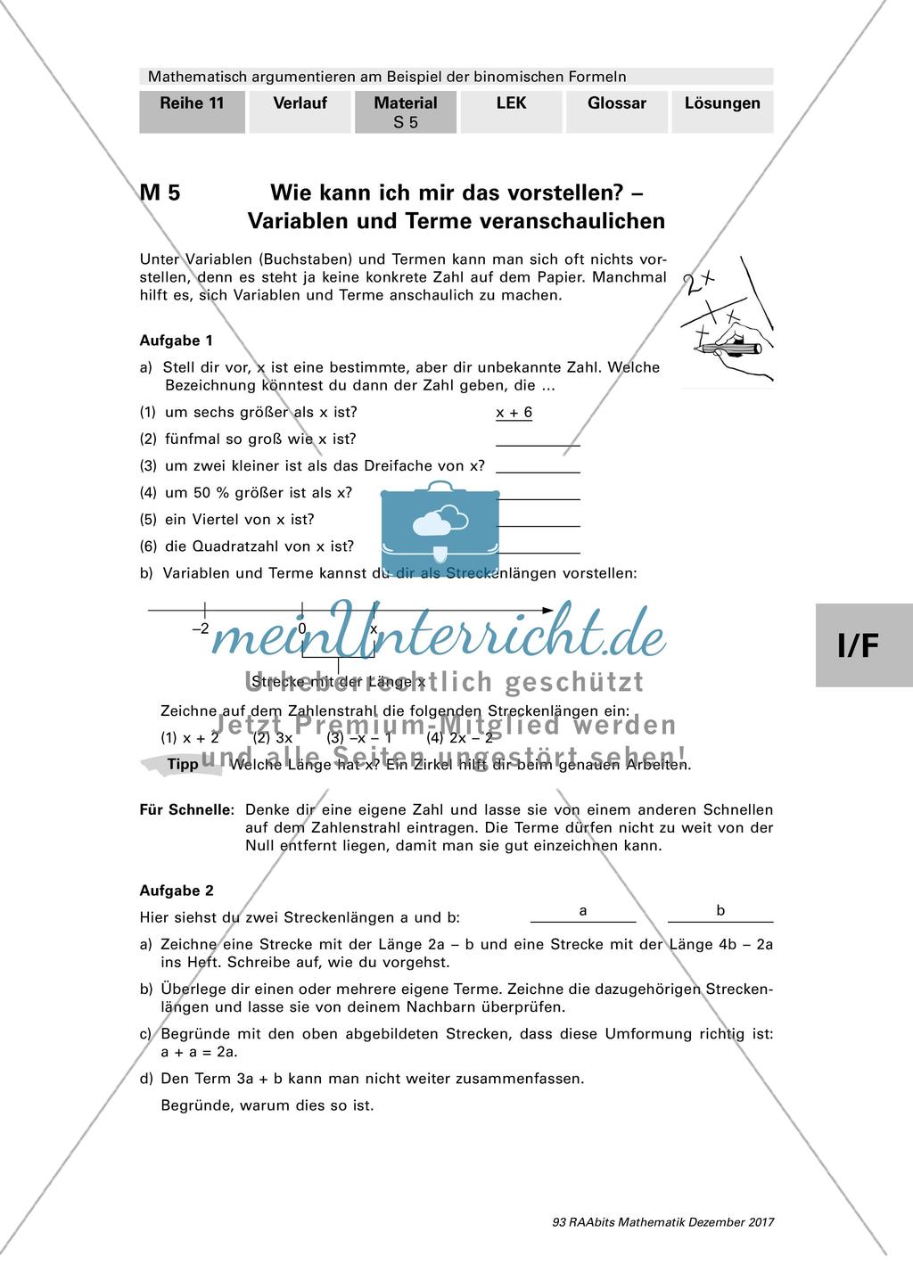 Begründung und Argumentation bei mathematischen Beweisen Preview 5