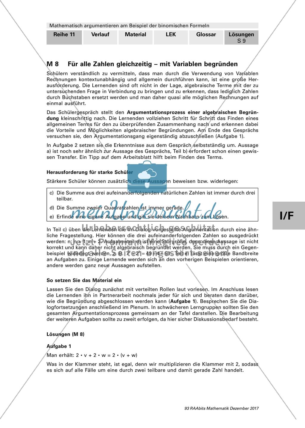 Lösungen und Hinweise zum Einsatz Preview 9