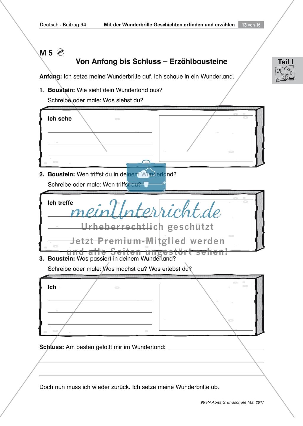 Erfinden und Erzählen von Geschichten Preview 13