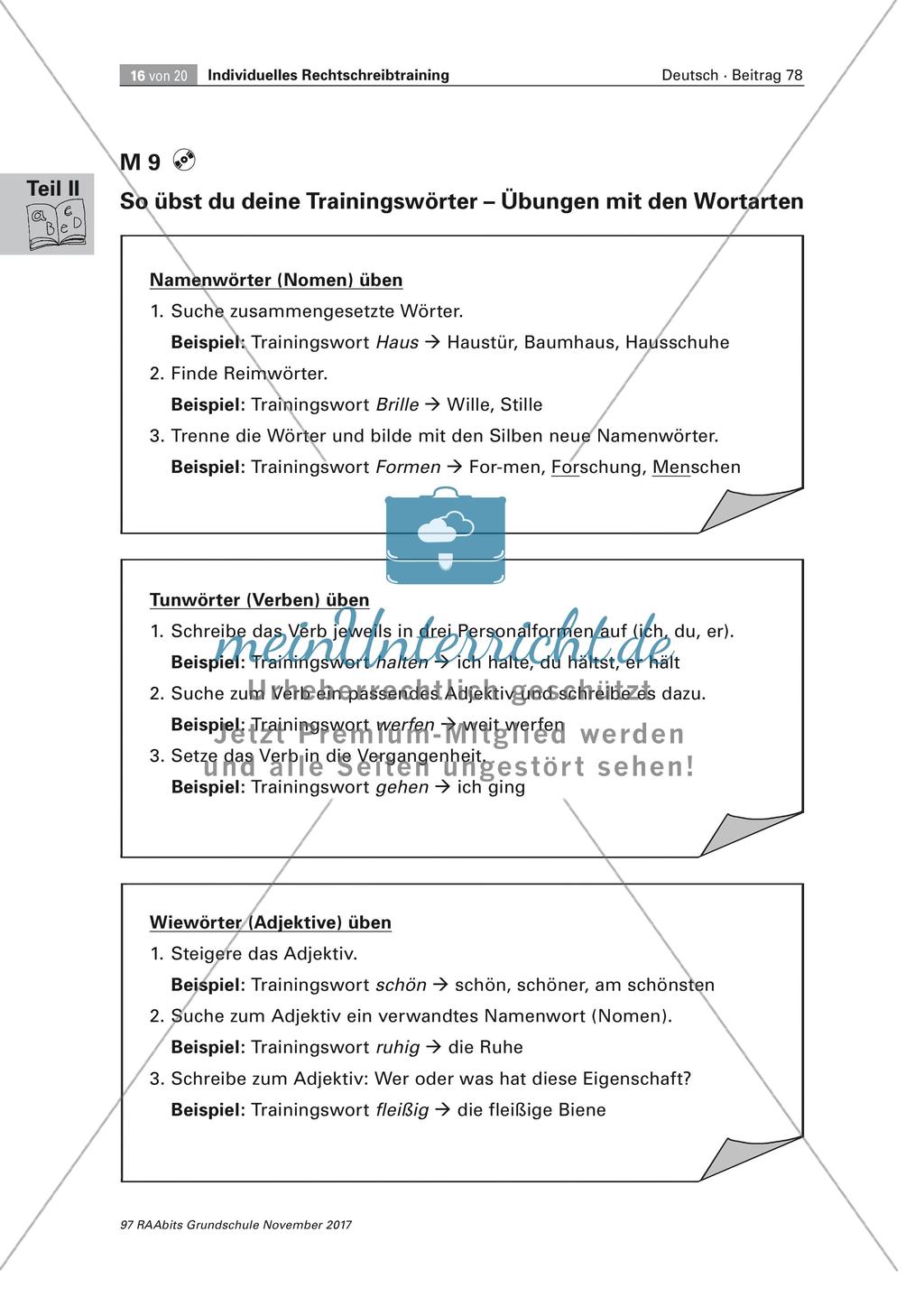 Individuelles Rechtschreibtraining Preview 16