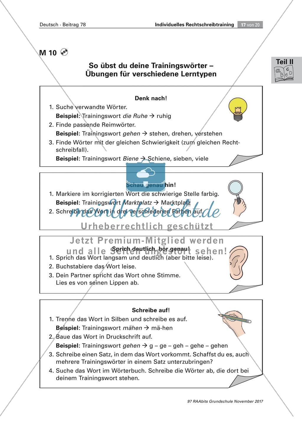 Individuelles Rechtschreibtraining Preview 17