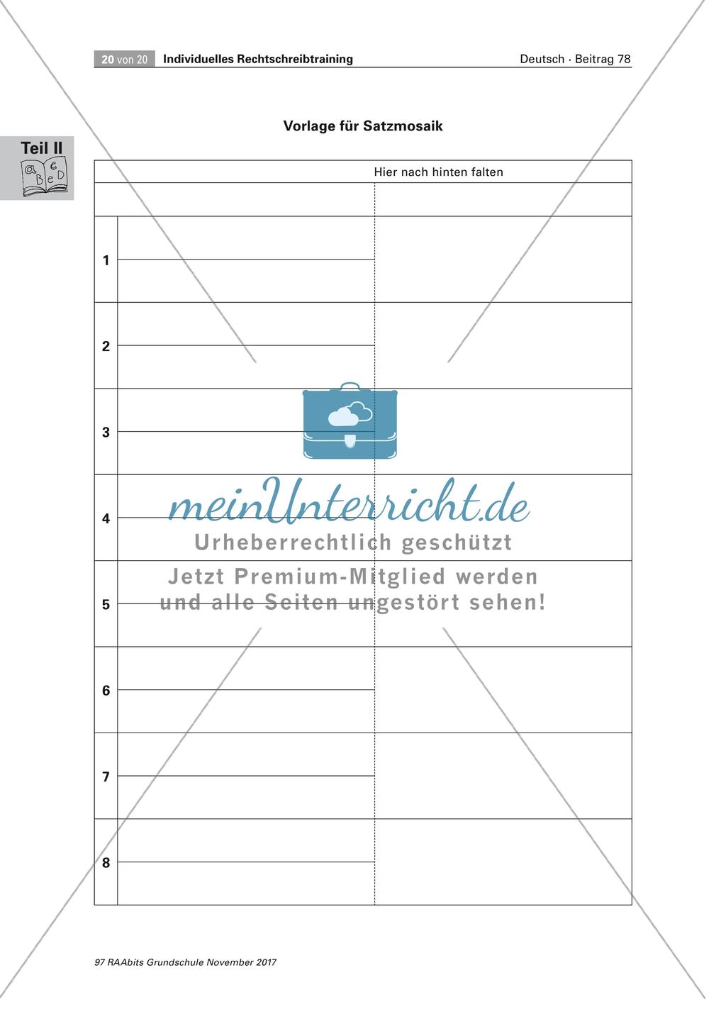 Individuelles Rechtschreibtraining Preview 20