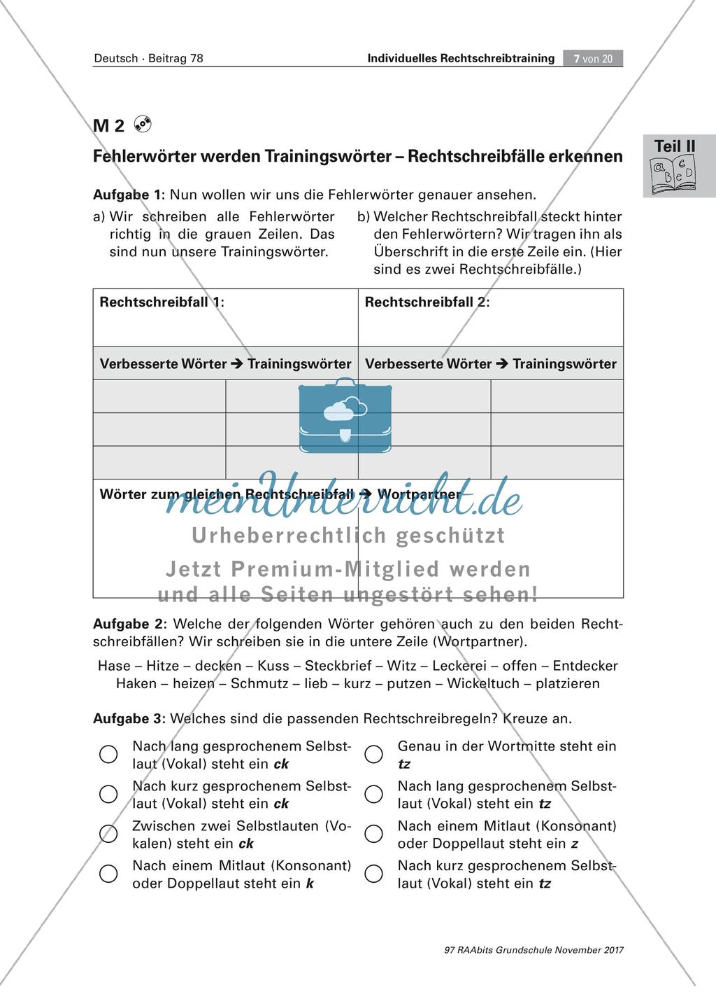 Individuelles Rechtschreibtraining Preview 7