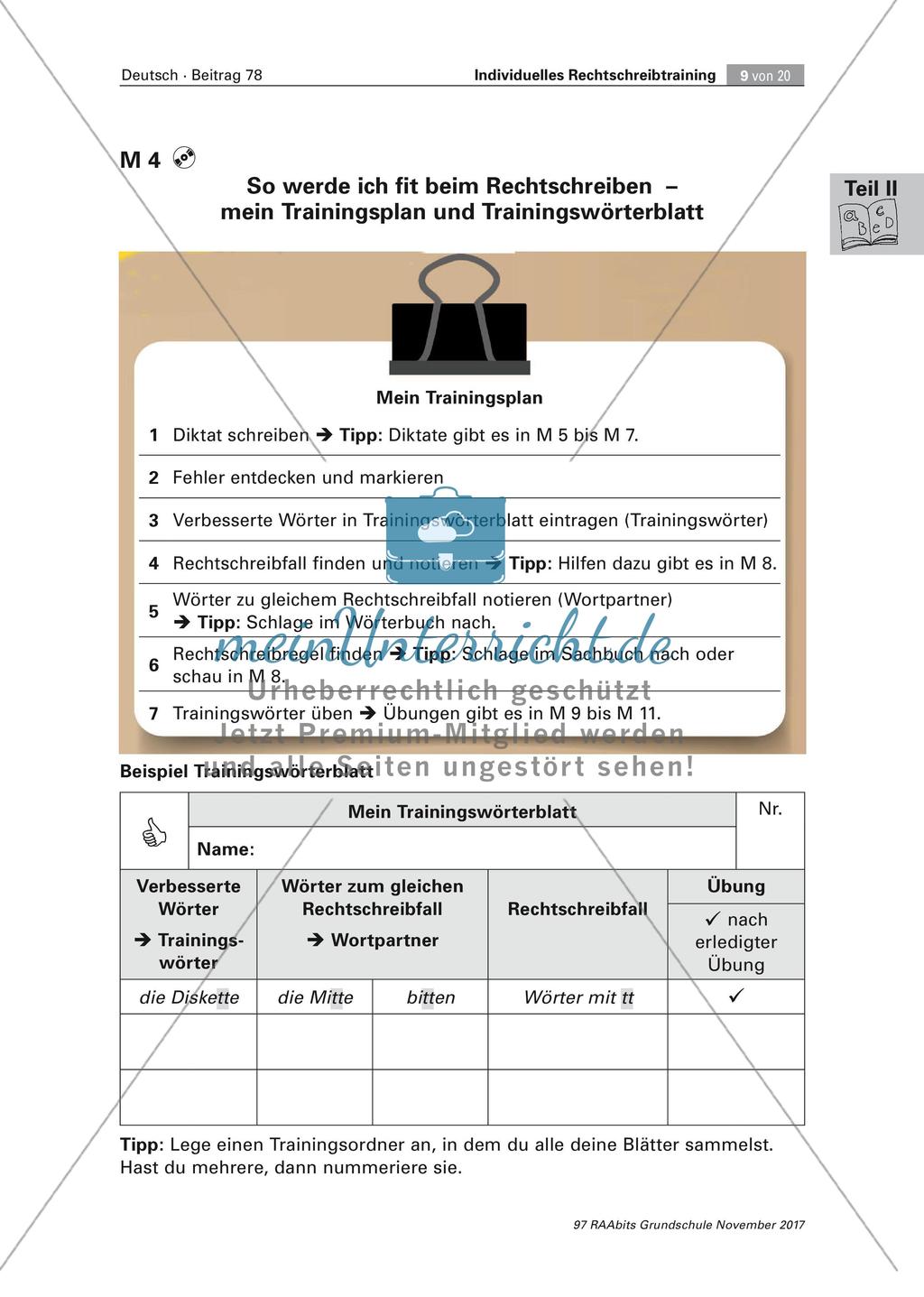 Individuelles Rechtschreibtraining Preview 9