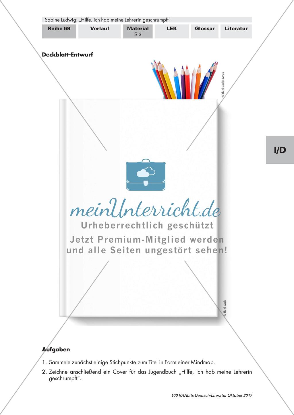 Literaturkartei zum Buch: Hilfe, ich habe meine Lehrerin geschrumpft Preview 2