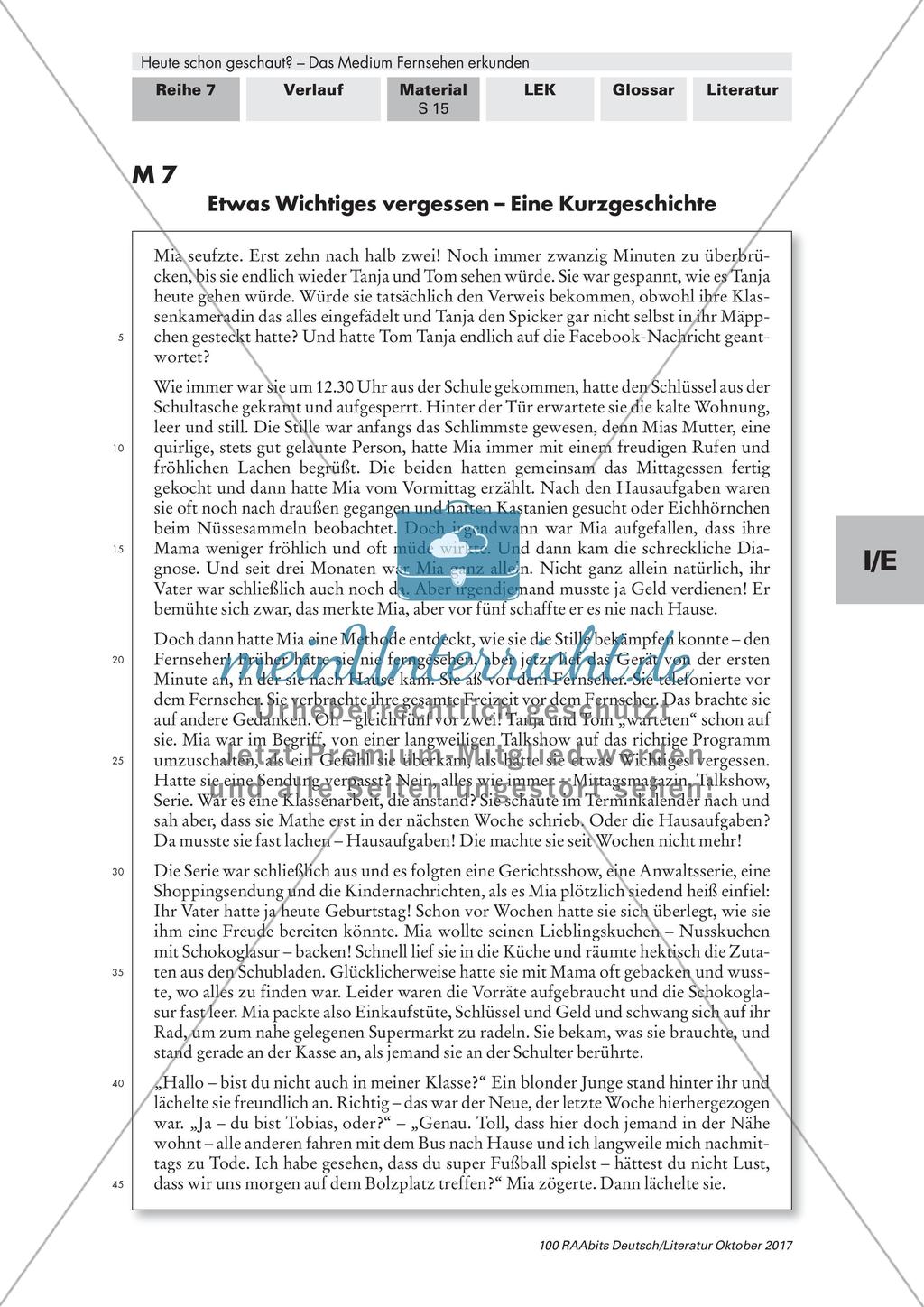 Zu viel des Guten - Wenn Fernsehen das Leben bestimmt Preview 1