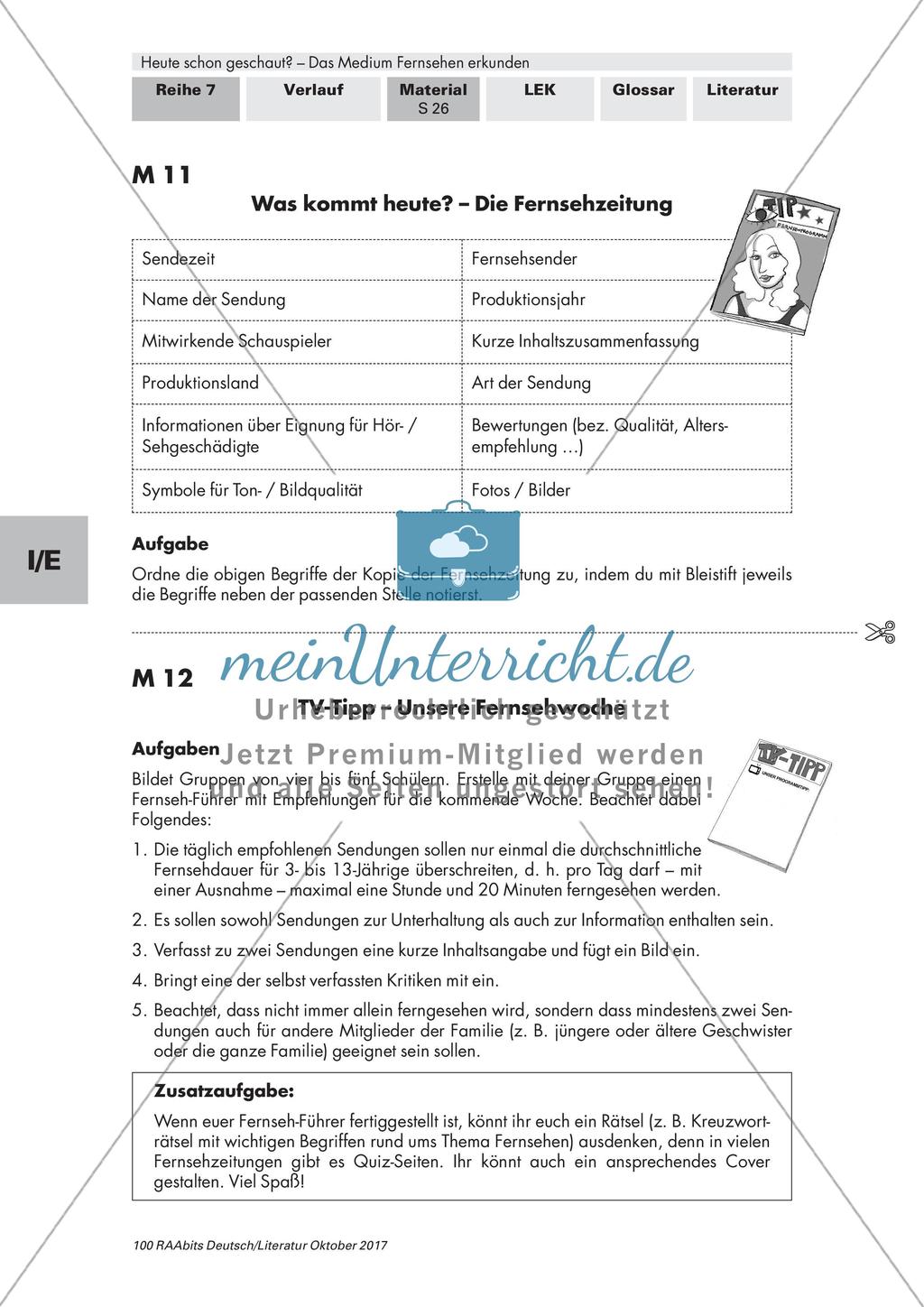 TV- Tipp - Eine Programmempfehlung erstellen Preview 1
