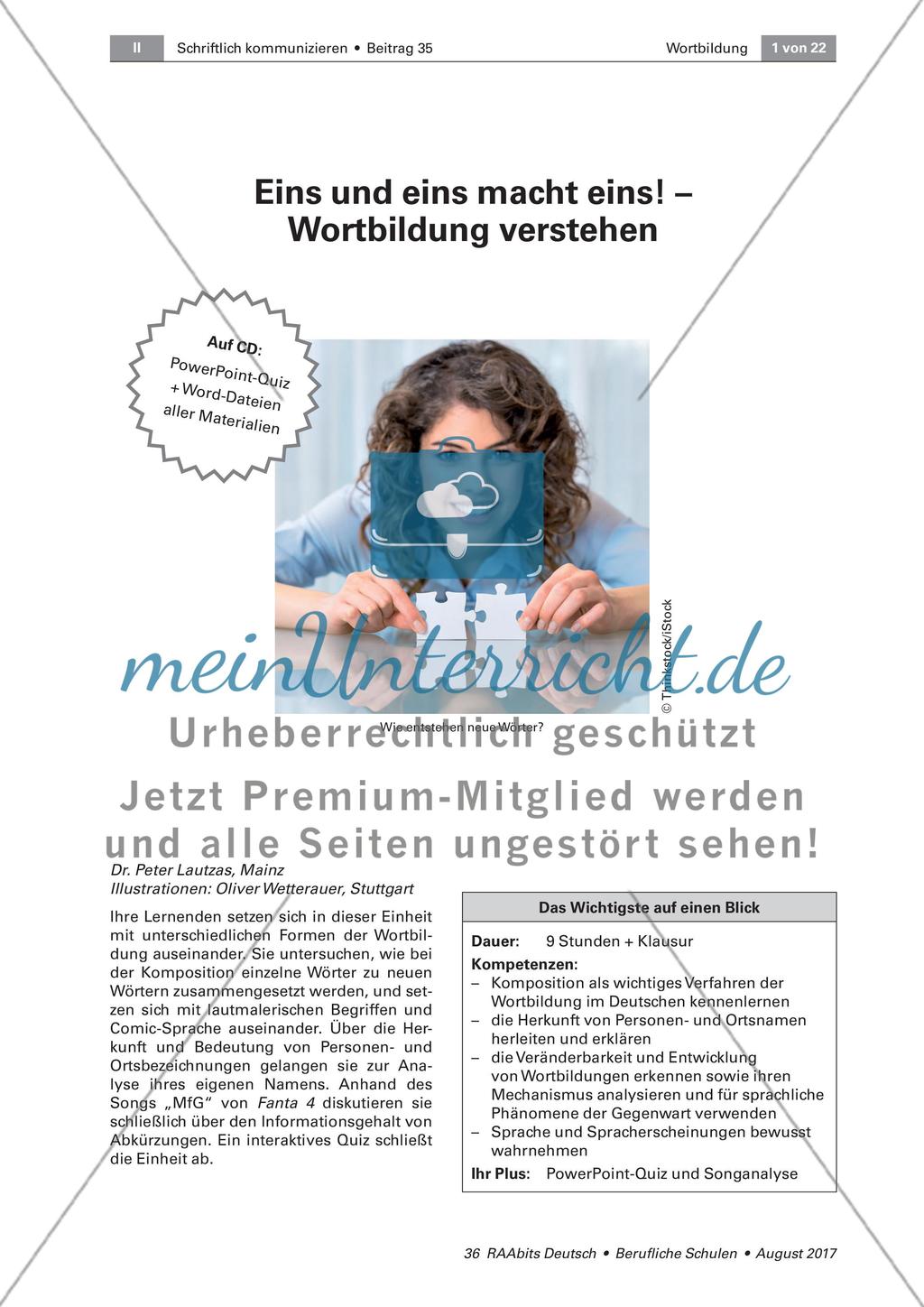 Einführung mit Zusatzmaterial Preview 1