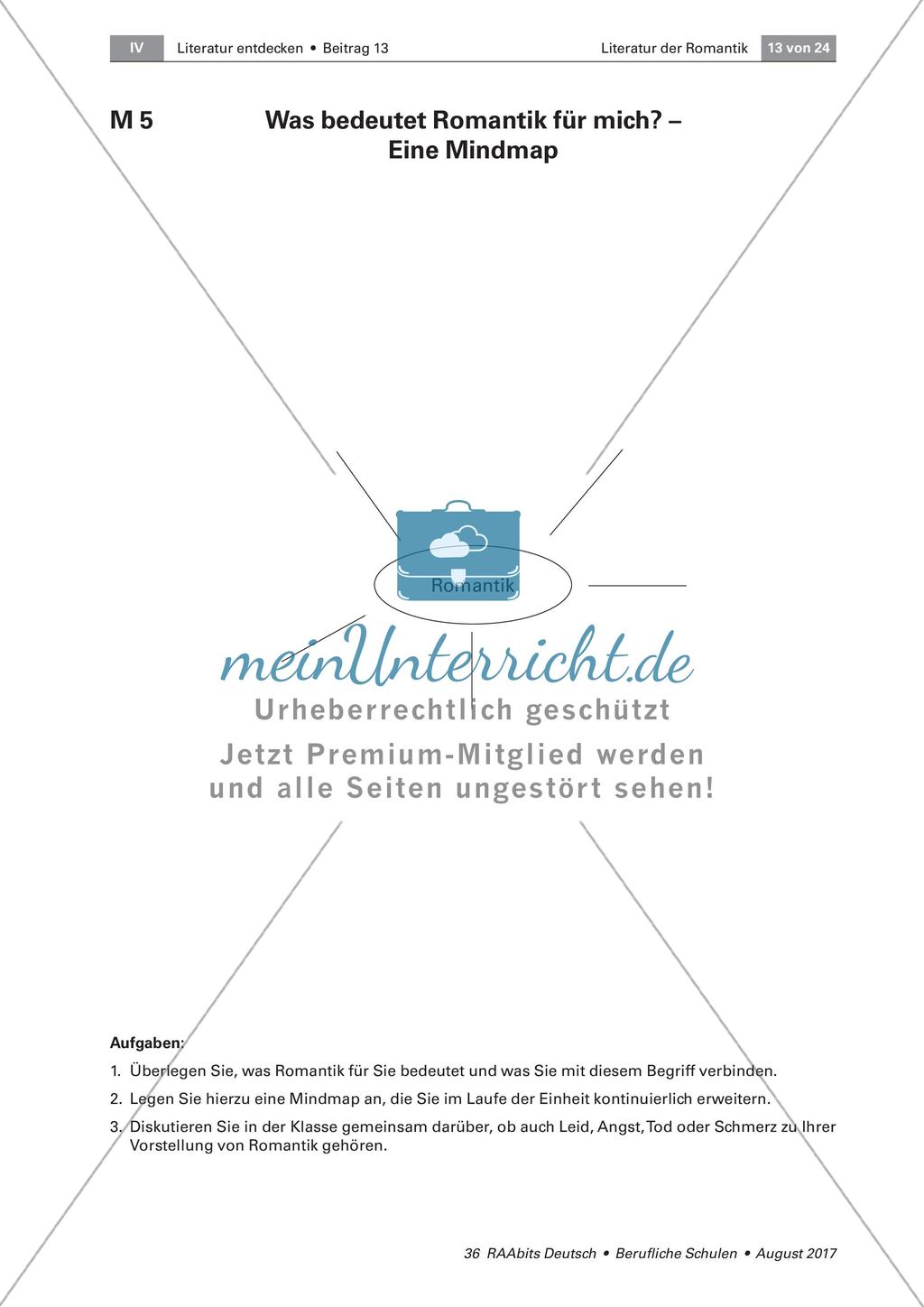 Literatur der Romantik: Merkmale der Epoche Preview 1