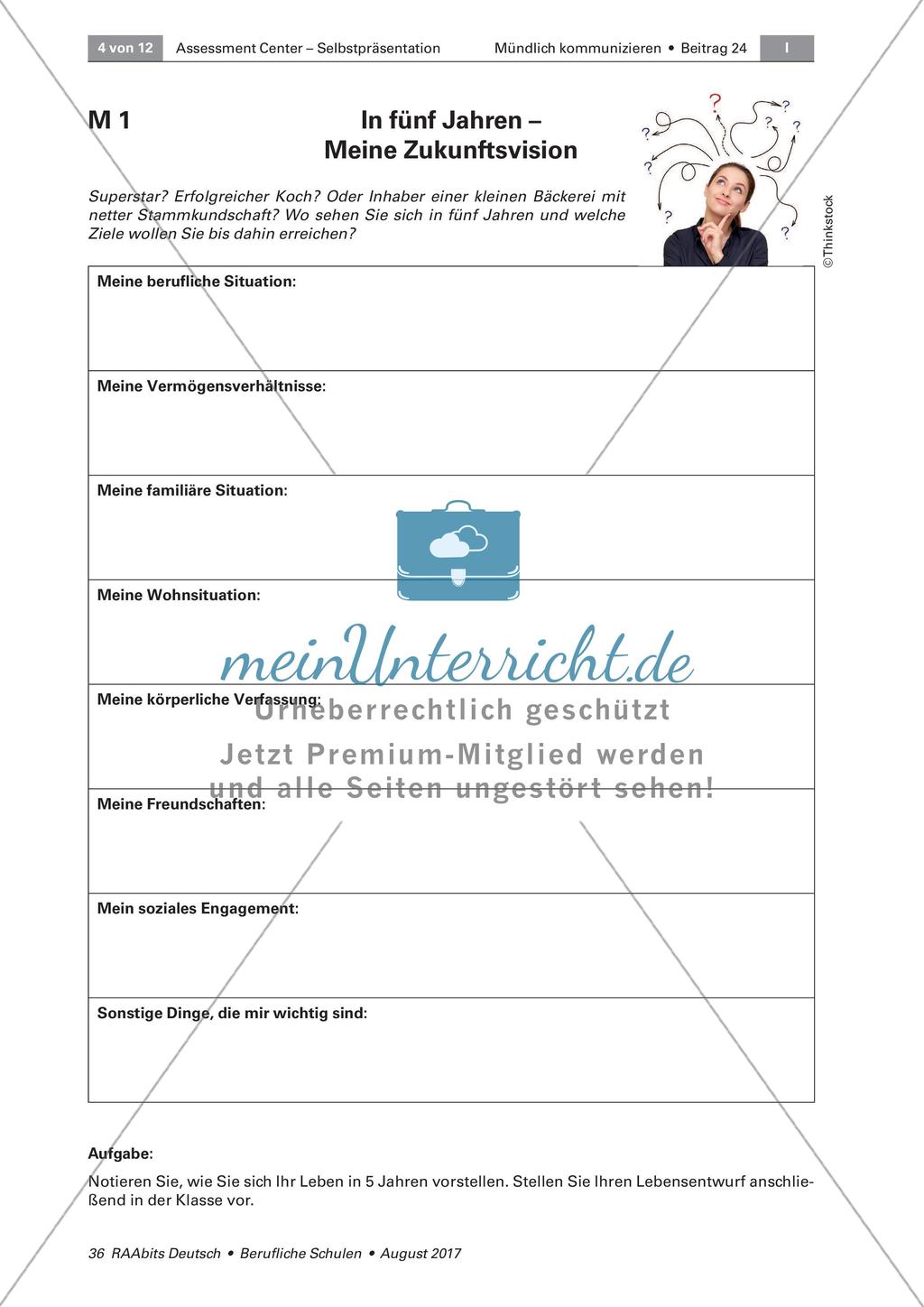 Bewerbertraining: Sich selbst präsentieren Preview 4
