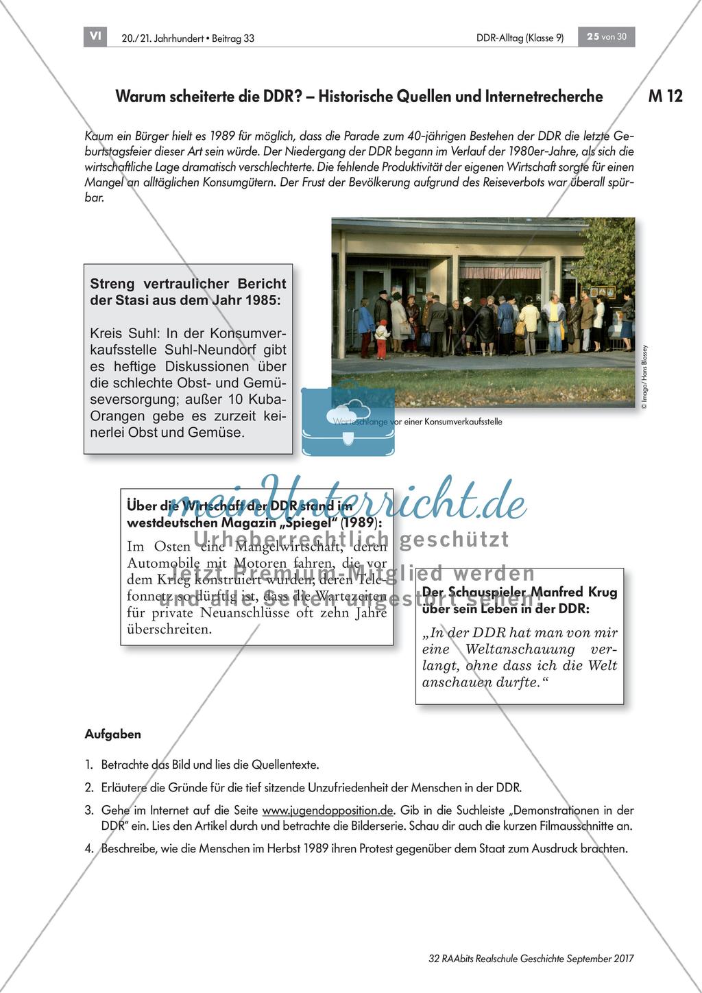 Gründe für das Scheitern der DDR Preview 3