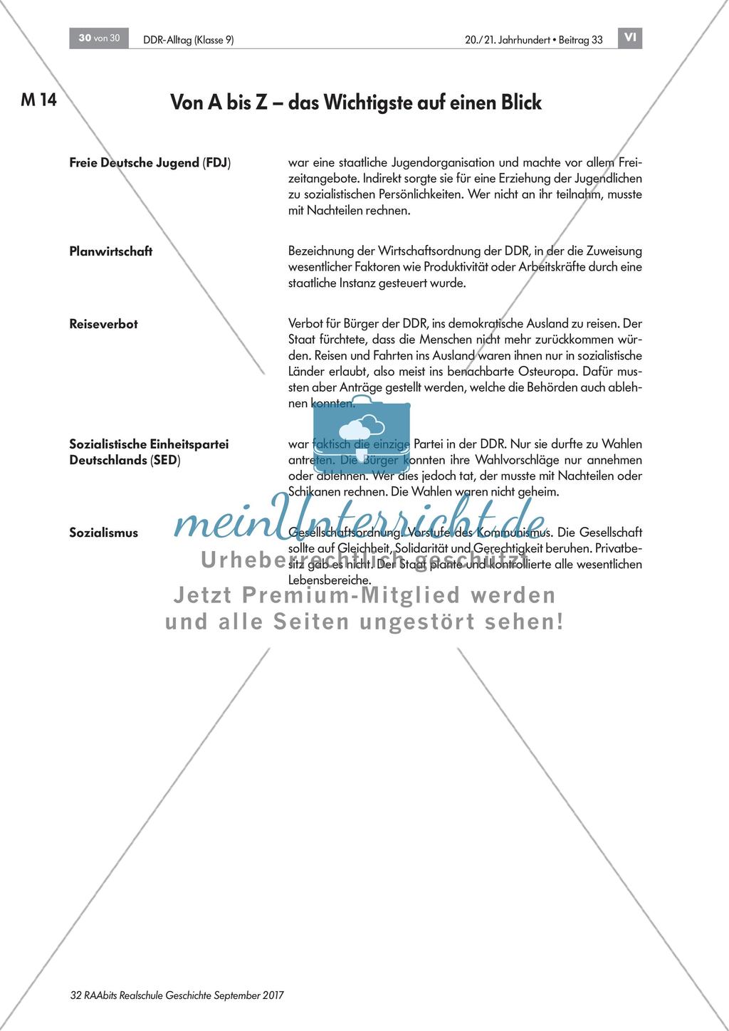 FDJ und Trabi - Alltagsleben in der Deutschen Demokratischen Republik Preview 3
