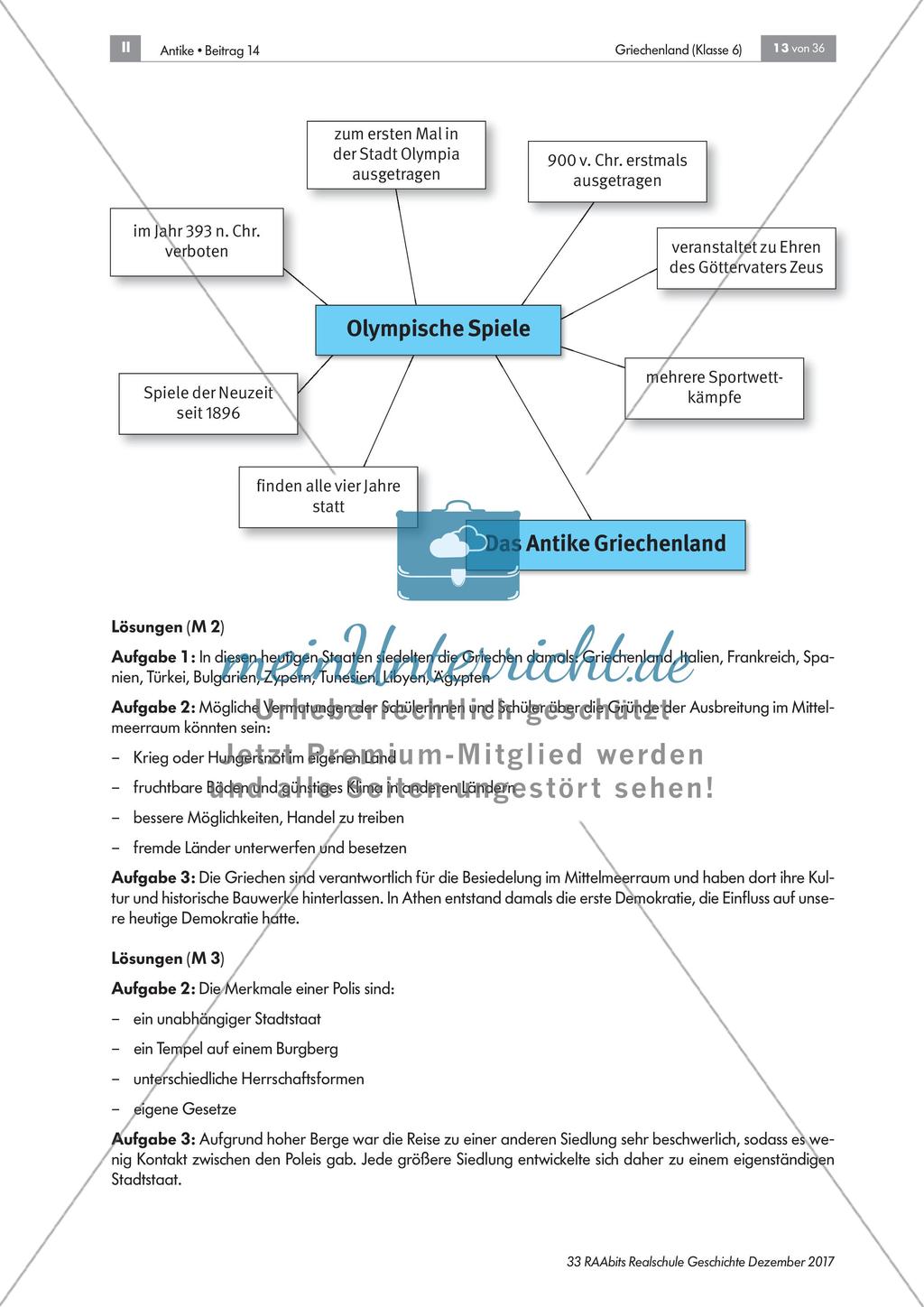 Das Leben der alten Griechen in der Antike Preview 6