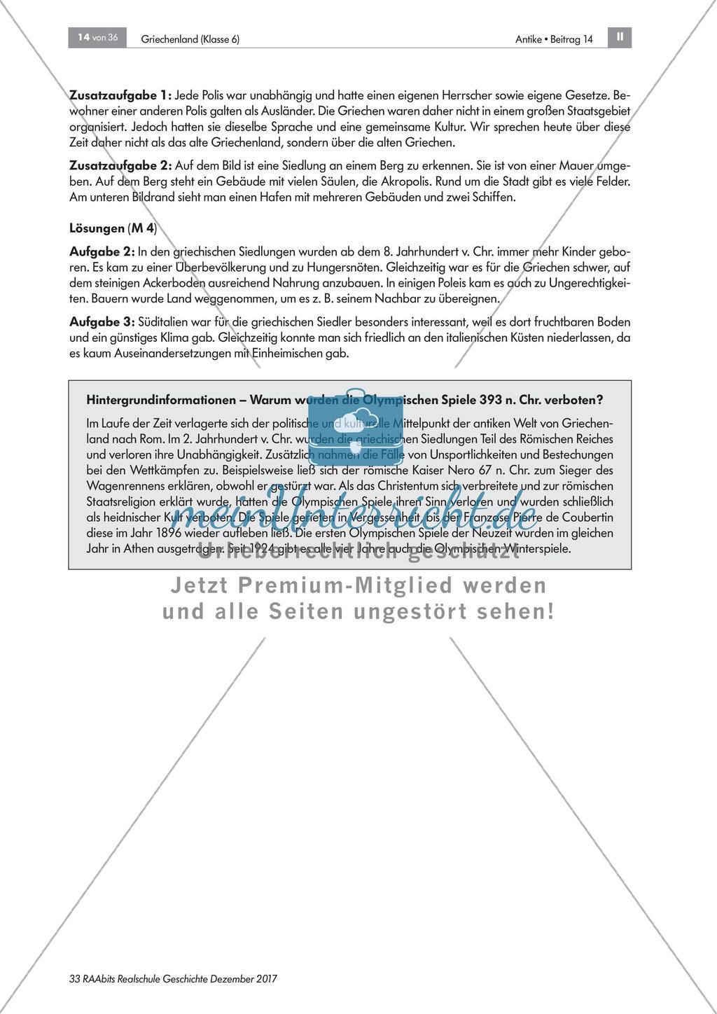 Das Leben der alten Griechen in der Antike Preview 7