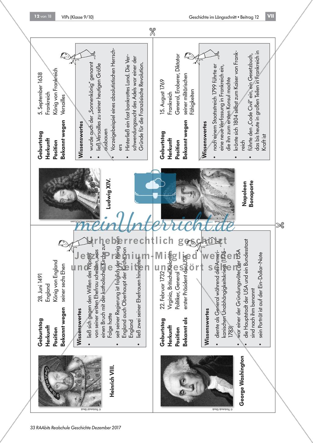 Prominente Persönlichkeiten der Weltgeschichte Preview 12