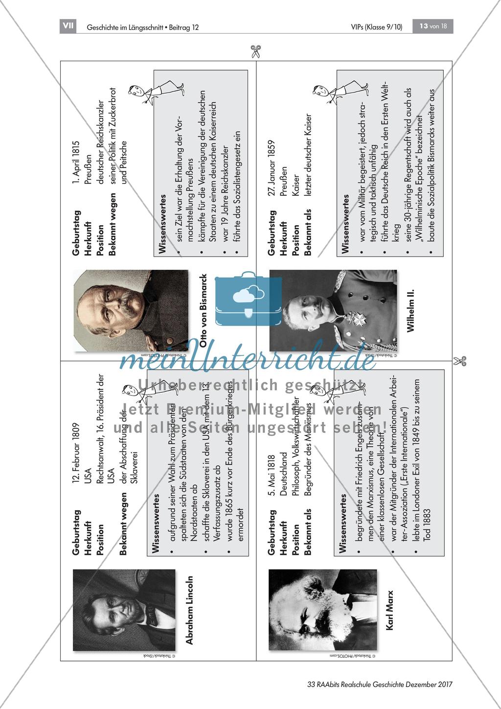 Prominente Persönlichkeiten der Weltgeschichte Preview 13