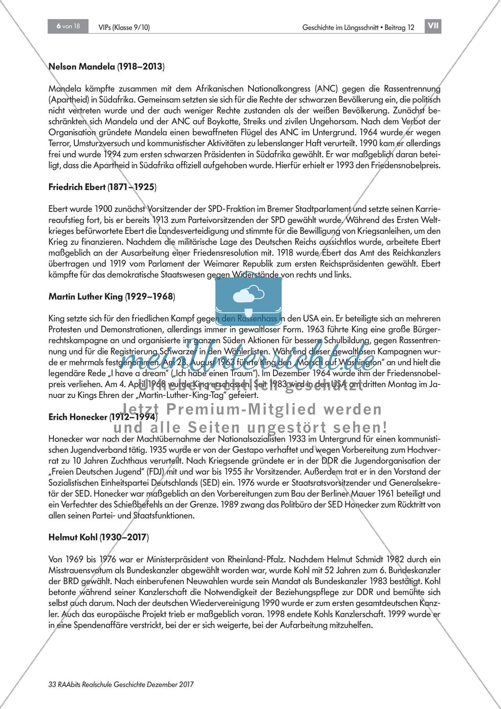 Prominente Persönlichkeiten der Weltgeschichte Preview 6