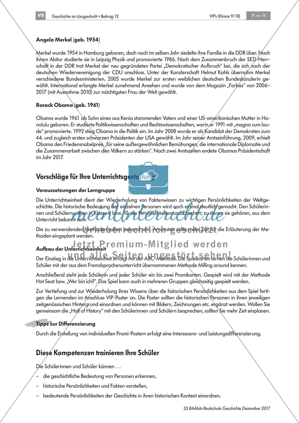 Prominente Persönlichkeiten der Weltgeschichte Preview 7