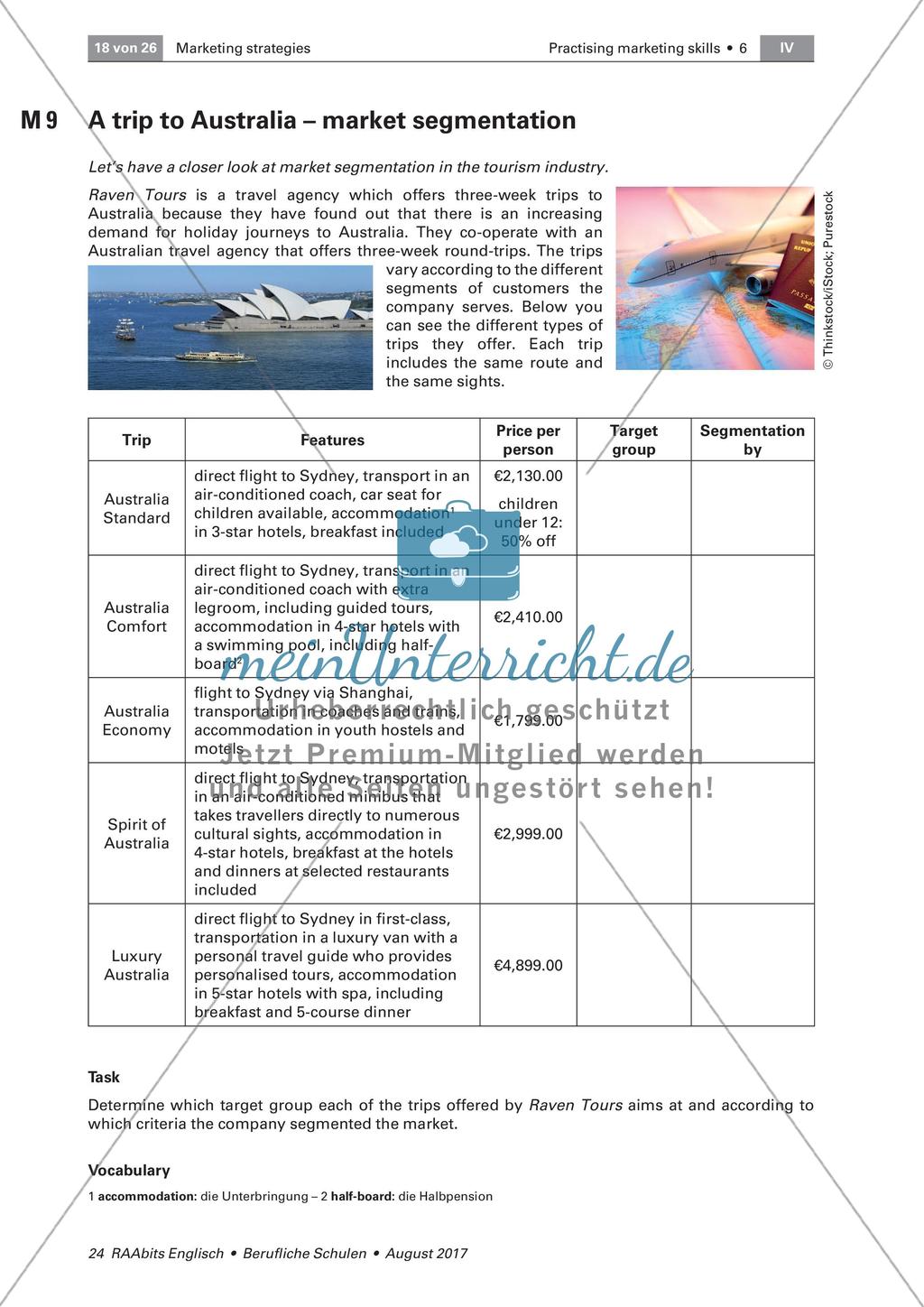 Marketing strategies: Defining a target group Preview 2