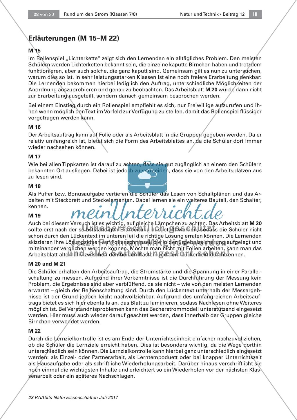 Elektrizität: Parallel- und Reihenschaltung Preview 11