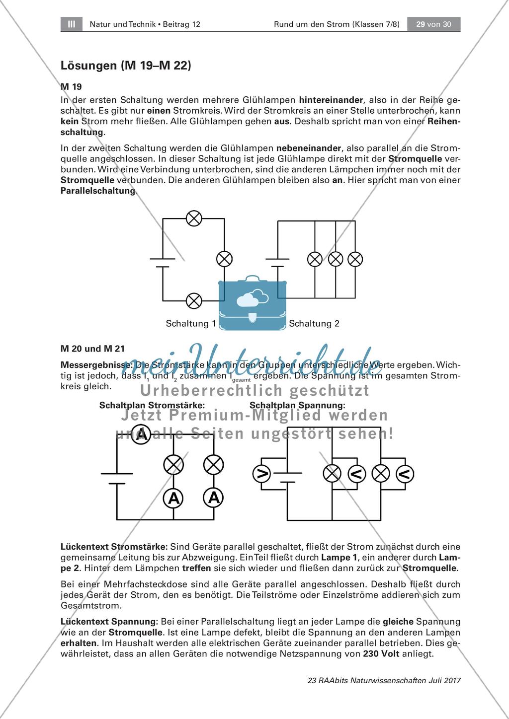 Elektrizität: Parallel- und Reihenschaltung Preview 12