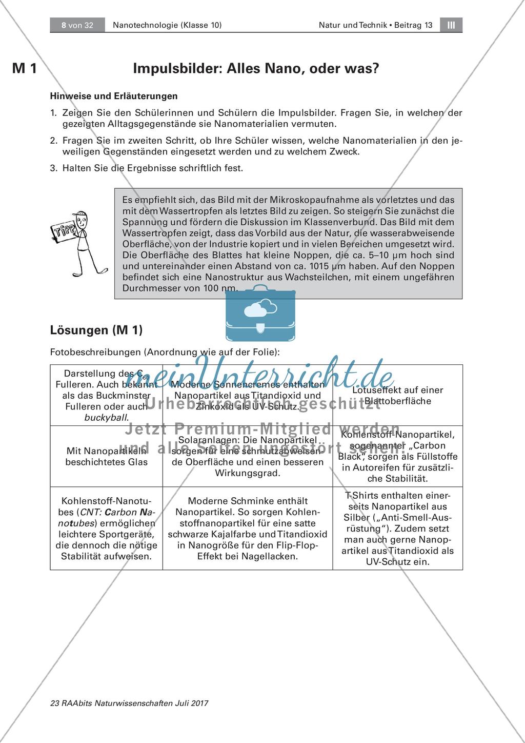 Nanotechnologie in unserem Alltag Preview 2