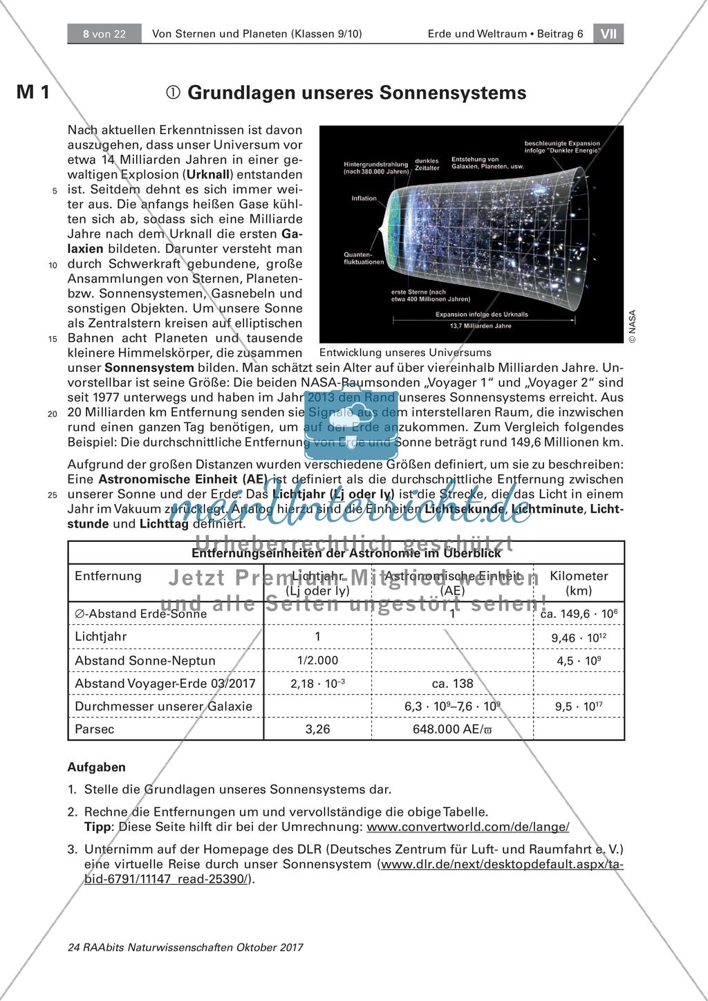 Erde und Weltraum: Sterne und Planeten Preview 1