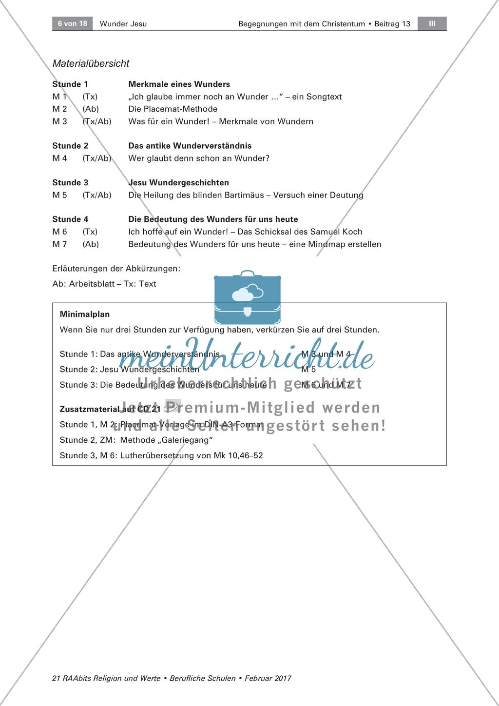 Antikes und heutiges Wunderverständnis Preview 6