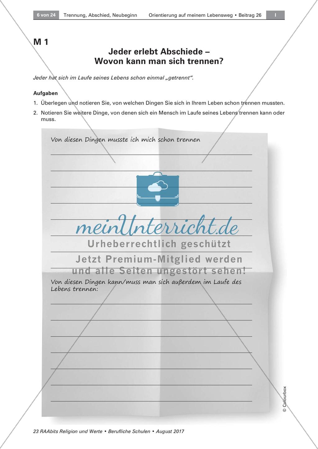 Trennung und Abschied im Leben Preview 1