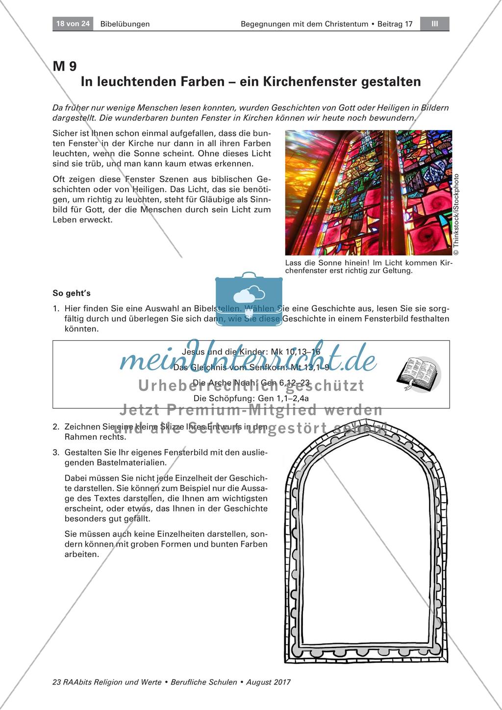 Kreative Umsetzung von Bibelgeschichten Preview 1