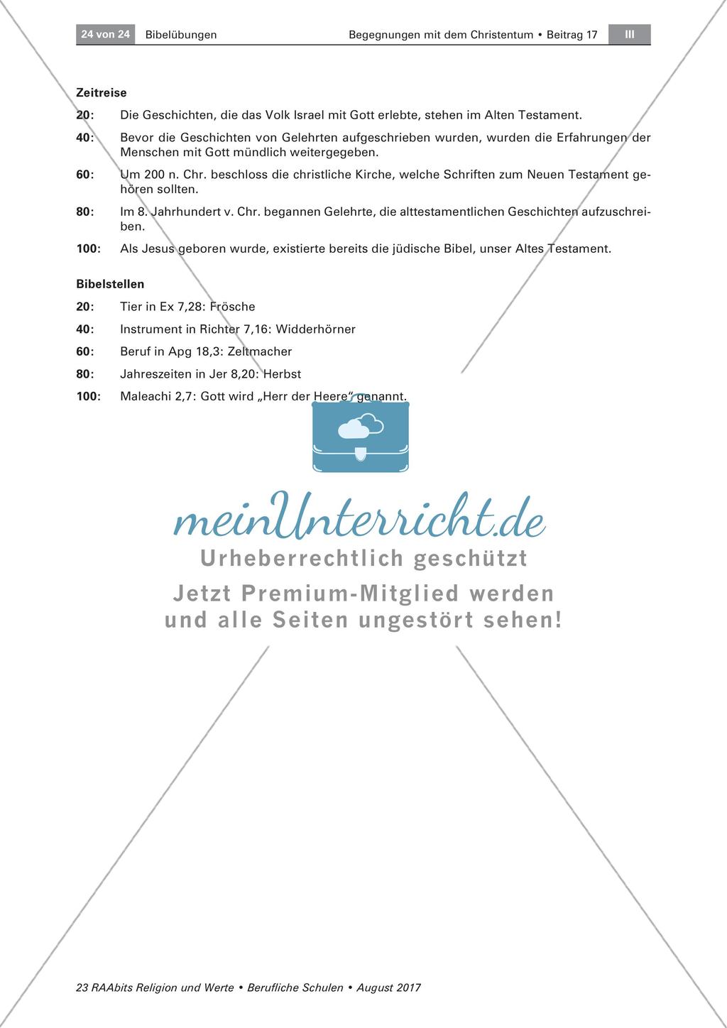 Ein Wissensquiz zur Bibel Preview 4