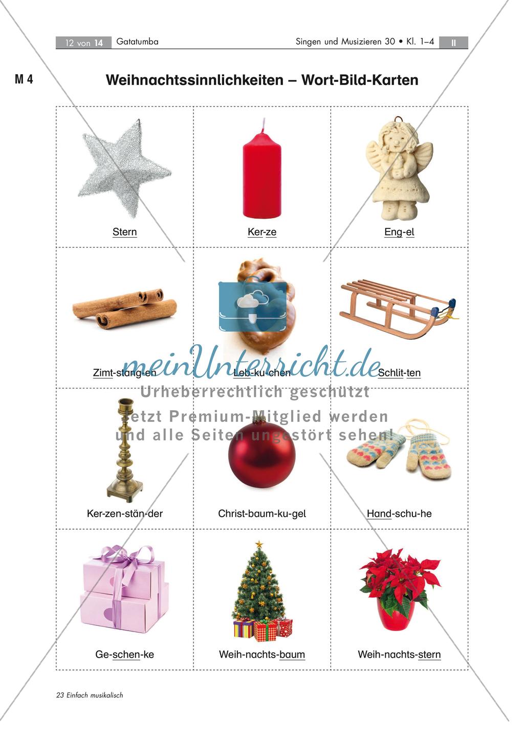 Spanisches Weihnachtslied: Gatatumba Preview 12